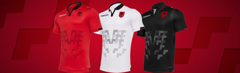 camisetas futbol Albania